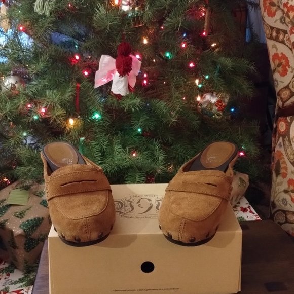 Nine West Suede Clogs size Womens 9.5 - Picture 5 of 5